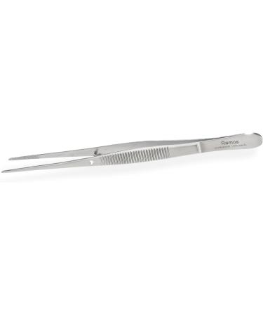 Buy Remos Tweezers with Guide Pin - Straight Serrated 12.5 cm | International Shipping Available - Buy Online on GoSupps.com