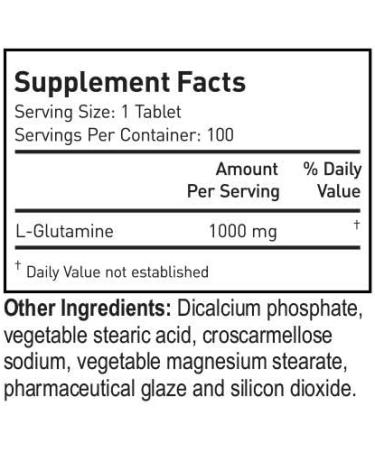 Crazy Muscle Keto Friendly L Glutamine Capsules 1000mg - Post Workout Supplement for Recovery, Muscle Soreness, Strength Gains, and Gut Health - 100 Pills - Buy Online on GoSupps.com