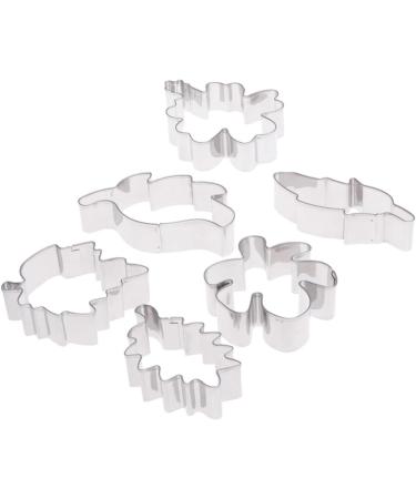 IMIKEYA 18 Pcs 430 Dessert Molds DIY Baking Molds Cake Mold Fondant Mold Cookie Stainless Steel mediumx3pcs Silverx3pcs - Buy Online on GoSupps.com