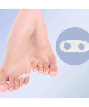 Faruta 4 Pair Silicone Gel Toe Spreaders for Hammer Toes & Claw Toes | Kids & Adults Toe Protection - Buy Online on GoSupps.com