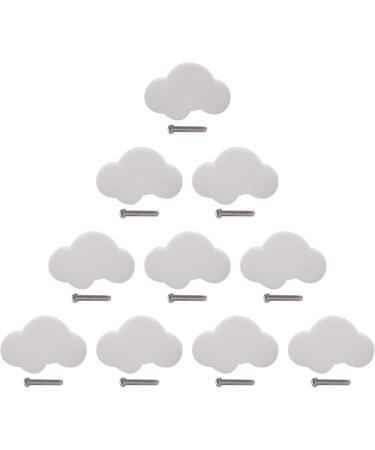 Povxlum 10pcs Cartoon Cloud Knobs Kids Drawer Pulls for Bedroom & Kitchen Furniture | International Shipping Available - Buy Online on GoSupps.com