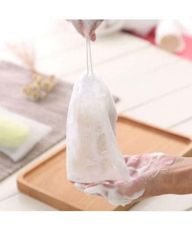SUPVOX 10-Pack Soap Bags for Soap Remnants | Peeling & Massage | Ideal for Bath & Shower - Buy Online on GoSupps.com