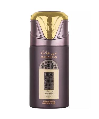 Lattafa Maharjan Gold Concentrated Perfumed Deodorant Spray 6.6 Ounce (Unisex)