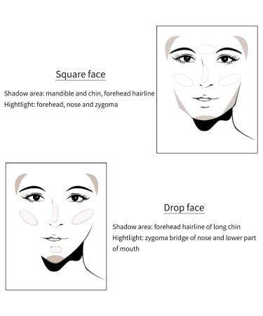 Cruelty-Free 8 Colors Contour Stick & Highlight Concealer 2-in-1 Set - Buy Online on GoSupps.com