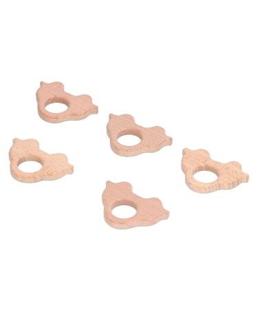 Wooden Teether Car Pendant - DIY Decoration Necklace Jewelry & Toys | Eco-Friendly Souvenir Rattles - Buy Online on GoSupps.com
