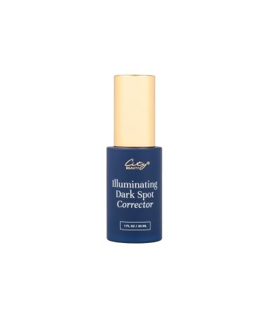City Beauty Illuminating Dark Spot Corrector - Age Spot & Hyperpigmentation Serum - Radiant & Even-Toned Complexion - Face Neck & Hands - Alpha-Arbutin Formula - Anti-Aging Cruelty-Free Skin Care
