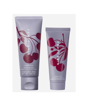 Fenty Skin Cherry Dub Retexturizing Face & Body Scrub Duo - Exfoliate & Refresh Your Skin | International Shipping Available - Buy Online on GoSupps.com