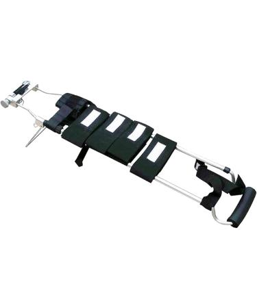 Adjustable Leg Traction Frame - Aluminum Alloy Set with 4 Belts for Pain Relief & Emergency Rescue | International Shipping - Buy Online on GoSupps.com