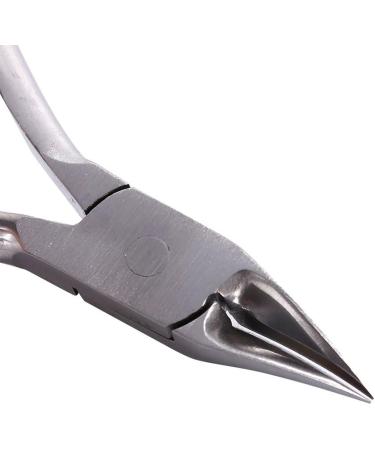 Cuticle Cutter with Protective Cap Stainless Steel Cuticle Nippers for Ingrown Nails Manicure Tool for Hard Nails with Easy-grip Design - Buy Online on GoSupps.com