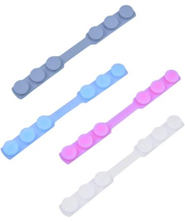 4 Pcs Anti-Tightening Mask Strap Extenders - Adjustable Mask Holder Hooks for Comfort and Relief - Buy Online on GoSupps.com