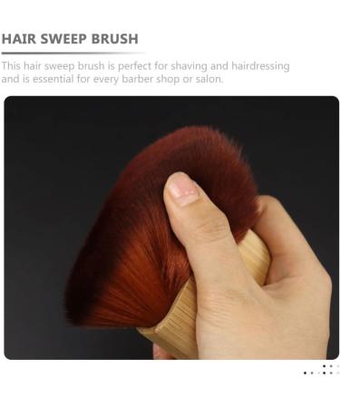 Lurrose Hair Brush Barber Neck Duster Hair Styling Neck Duster Stylist Hair Duster Facial Duster face Haircut Duster Hair Cutting Duster Soft Barbershop Brush Man Fiber Wool Major - Buy Online on GoSupps.com
