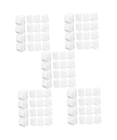 SHERCHPRY Heel Caps High Heel Shoes Heel Tips Caps 80 Pairs High Heels Heel Cover Pvc Protective Case Non-slip Heel Cushions Cups High Heel Replacement Cap