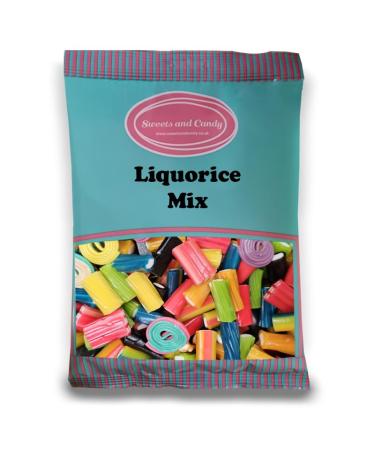 Pick and Mix Share Size Bags - 100s of Retro Pick and Mix Sweets - Sweets and Candy (Liquorice Mix 1kg)