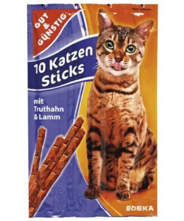 Good & Cheap 10 Cat Sticks with Lamb and Turkey 50g