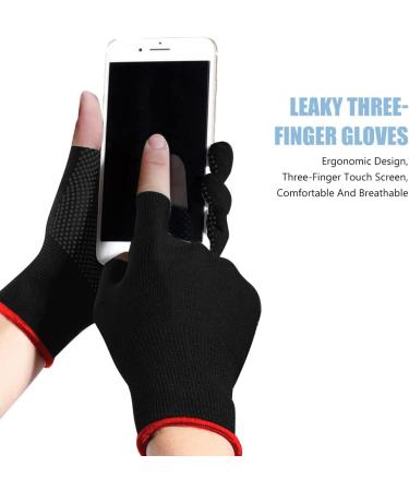 Seminismar Fishing & Hunting Gloves - Ideal Gift for Anglers & Photographers | Durable Black Sailing Gloves for Men - Buy Online on GoSupps.com