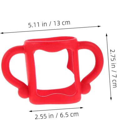 TOMETURE 2pcs Bottle Handle Bottle Handle Bottle Handles Bottle Grip Milk Bottle Handles Bottle Accessories Newborn Feeder Wide Mouth - Buy Online on GoSupps.com