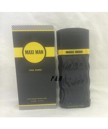 MAXI MAN POUR HOMME COLOGNE FOR MEN 3.7 OZ / 110 ML EAU DE TOILETTE SPRAY