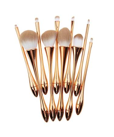 Travel Makeup Brush Set - Portable & Soft Eye Shadow Foundation Blush and Lip Brushes for Perfect Cosmetic Application - Buy Online on GoSupps.com
