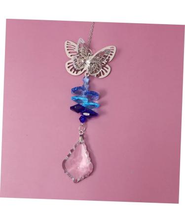 Zerodeko 1pc Sun Visor for Car Crystal Window Chimes Car Sun Visor Ceiling Lamp Crystal Pendant Lute Petal - Buy Online on GoSupps.com