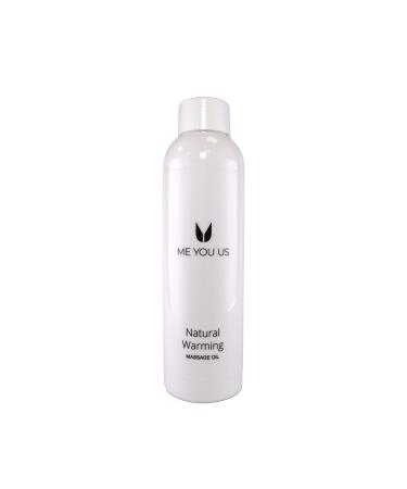 Me You Us - 150ml Massage Oil (Natural Warming) - Ignite Passion with Our Natural Warming Massage Oil - Delivers a Soothing Warmth for Intimate Sensations