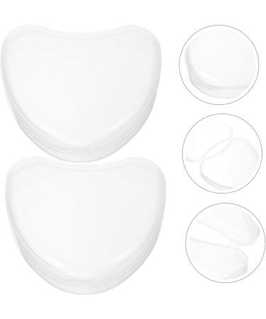 LALAFINA 2pcs Portable Denture Storage Case | Durable Cleaning Container for Artificial Teeth | Ideal Travel Tooth Box for Household Use - Buy Online on GoSupps.com