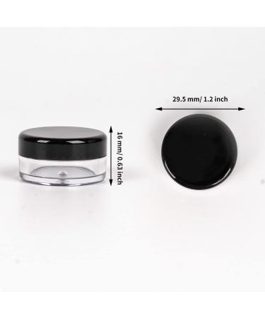 12 Pcs Empty Plastic Cosmetic Jars 5ml Sample Containers Pots Bottles sample pots for cosmetics Travel Cosmetic Jar Pots with Lids travel pots for cream travel cream pots for toiletries Pink-12pcs-5ml - Buy Online on GoSupps.com