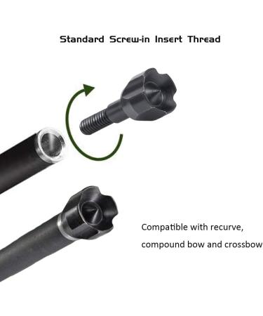 Ontsho 12PK Small Game Broadheads 125 Grain Hammer Blunt Points - Small Game Arrow Tips with Broadhead Case - Buy Online on GoSupps.com