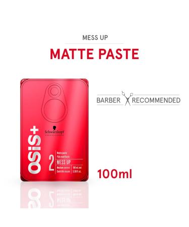 OSiS+ Mess Up Matte Paste 3.38 oz - Hair Styling Paste for Texture and Definition - Buy Online on GoSupps.com