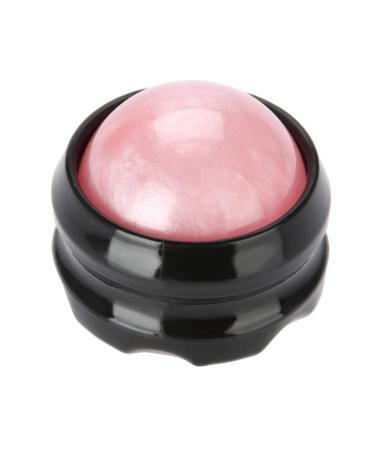 Massage tools 4 colors massage roller ball massage device massage ball roller roller massager body foot hip relaxation stress relief (pink)
