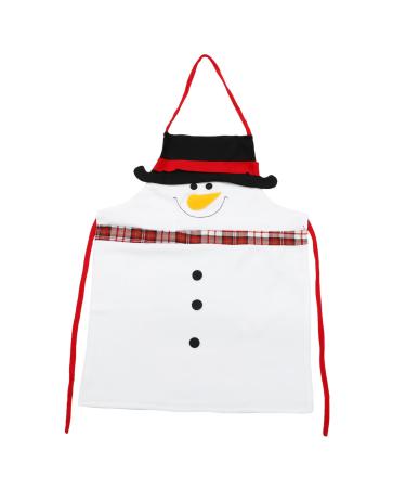 DOITOOL Christmas Apron Xmas Waitress Aprons Cooking Apron Santa Claus Outfit Xmas Kitchen Apron Holiday Apron Christmas Kitchen Apron Hair Cutting Cape Work Fabric At Home Decorations