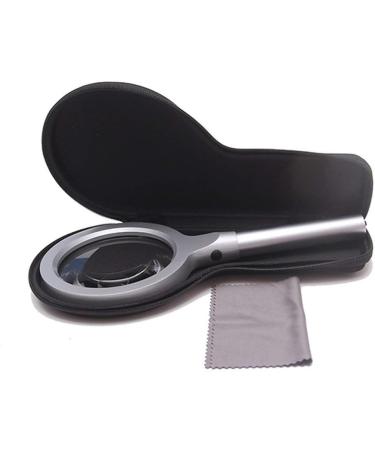 Handheld Portable 10 Times Glass with LED Children's Elderly Reading HD high Power Optical Lens Good Times - Buy Online on GoSupps.com