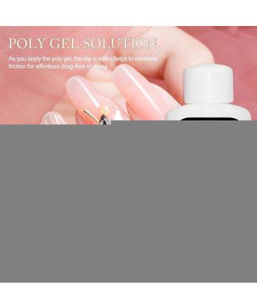 ENASUI 45ML Nail Extension Gel Kit - Quick Slip Solution with Nail Brush and Glass Cup - Buy Online on GoSupps.com