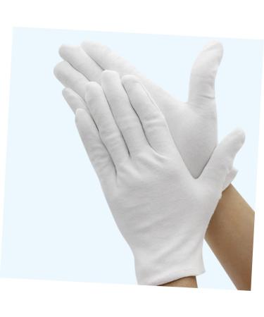 Veemoon 6 Pair Hand Protective Gloves Stretchable Lining Glove Thermal Gloves Industrial Gloves Safety Gloves Soft Gloves Cosmetic Make-up Moisturising Gloves Spa Gloves Pan Beads White - Buy Online on GoSupps.com