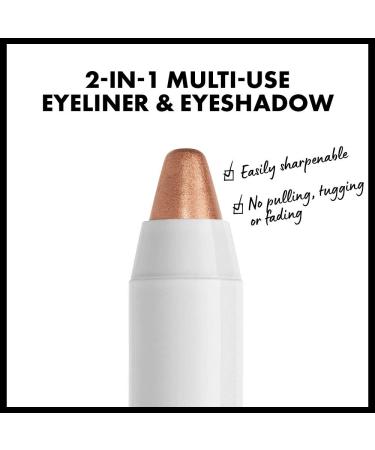 NYX Jumbo Eye Pencil - Sparkle Nude | Eyeshadow & Eyeliner | Light Gold Glitter - Buy Online on GoSupps.com