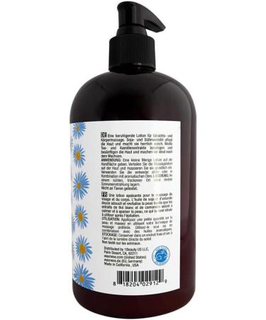 Waxness Natural Botanical Soothing Massage Lotion | Chamomile & White Tea 16 fl oz International Shipping Available - Buy Online on GoSupps.com
