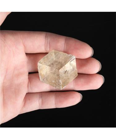Stone Citrine 1Pc Large Natural Rough Yellow Citrine Calcite Raw Energys Honey Calcite (Color : 2-3cm (30-35g))