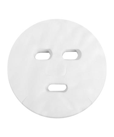 Frcolor 100pcs Disposable Face Mask White Cosmetic Extended Face Mask Cotton Blanket