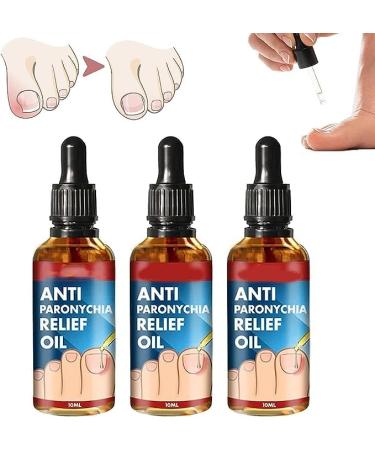 (100% Effective) KYOSK 10ml German Anti Paronychia Relief Oil Anti Paronychia Relief Oil Treatment Repair Paronychia Improve Toenail Health (3pcs)