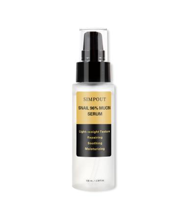 Advanced Snail 96 Mucin Serum - Skincare Snail Mucin 96% Power Repairing Essence Serum Korean Skin Care Hydrating Serum for Hydrating Dull Skin & Fine Lines (100ml)