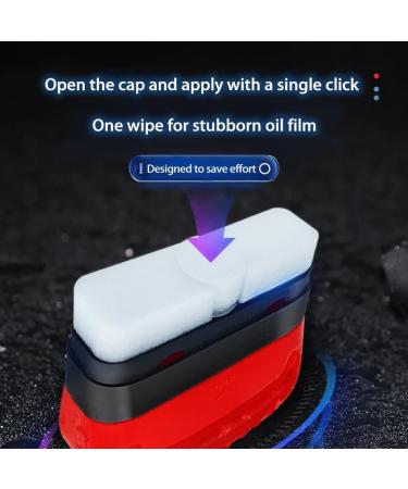 Car Glass Oil Film Cleaner - Car Windshield Oil Film Cleaner Car Oil Film Cleaning Brush Glass Oil Film Remover Strong Front Windshield Remover Prevents Rain And Fog Cleaning Glass Brush (1pc) - Buy Online on GoSupps.com