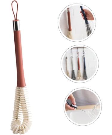 Gleavi Cleaning Glass Brush - 1 Piece Cup & Water Bottle Cleaner | Household & Nipple Bottle Washing Brush - Buy Online on GoSupps.com