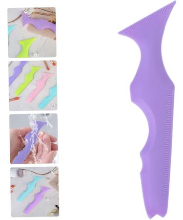 Beavorty 5pcs Silicone Beauty Ruler Travel Kit Lashes Kit Eye Shadow Stickers Girl Supplies Cosmetic Mold Pad 15X4.15CMx5pcs Violetx5pcs - Buy Online on GoSupps.com