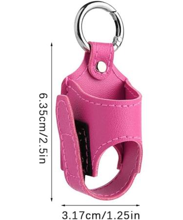 Chodofo Asthma Inhaler Holder Holster - Yellow Leather Travel Holder with Carabiner Clip - Buy Online on GoSupps.com