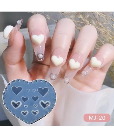 Mini Acrylic Nail Art Shapes Kit - 3D Flower Carving Templates & Gems for Perfect Acrylic Nails - Buy Online on GoSupps.com