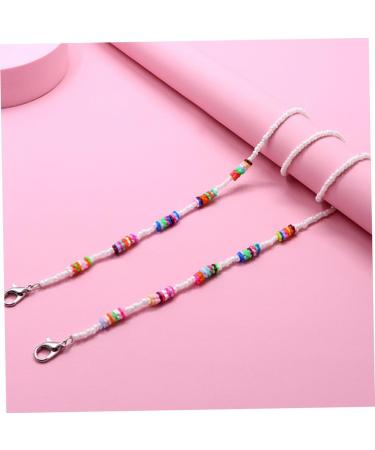 Minkissy 4-Piece Anti-Drop Mask Chain & Glasses Holder Lanyard | Stylish Decor for Masks Glasses & Notepads - International Shipping - Buy Online on GoSupps.com