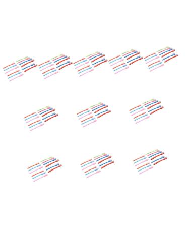 Healeved 132 STK double head teeth toothbrush Premium toothbrush for adults dialogue brushes soft sensitive toothbrush hand toothbrush portable very difficult stick child 1 piece (1 Pack) as shown x 11 pieces