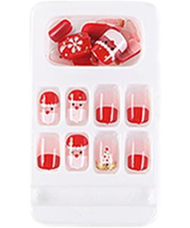 Sarkoyar Nail Art Patch Black Border French Fake Tips Exquisite ABS 10 - Buy Online on GoSupps.com