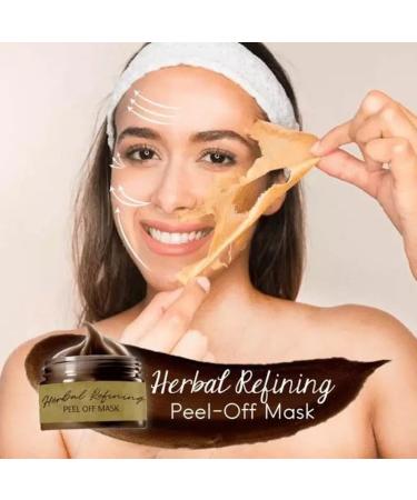 Pro-Herbal Refining Peel-Off Facial Mask - Blackhead Remover & Pore Minimizer Set | 80ml (2PCS) - Buy Online on GoSupps.com