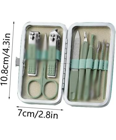 Nail Scissors Nail Clippers and Beauty Tool Portable Set for Home Workplace Outdoor Travel Gift Giving Beauty Salon Toenail Clippers Green - Buy Online on GoSupps.com