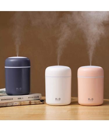 AISHNA Colorful Cool Mini Humidifier Essential Oil Diffuser - USB Cool Mist Humidifier for Car, Office, Bedroom - 2 Mist Modes - Super Quiet (Pink) - Buy Online on GoSupps.com